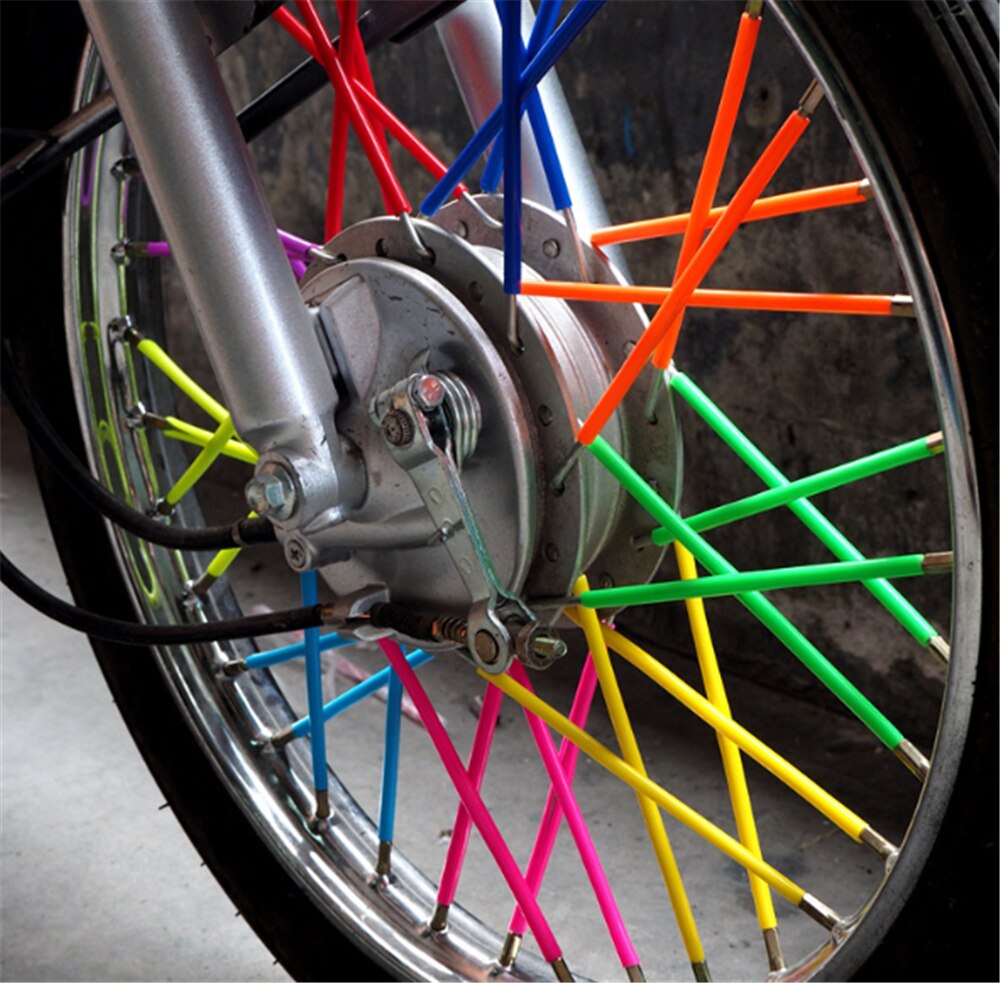 Universal 36 stücke off-road motorrad fahrrad hub felge dekoration streifen für KTM 65SX XC 85SX XC 105SX XC 125EXC 125 144SX