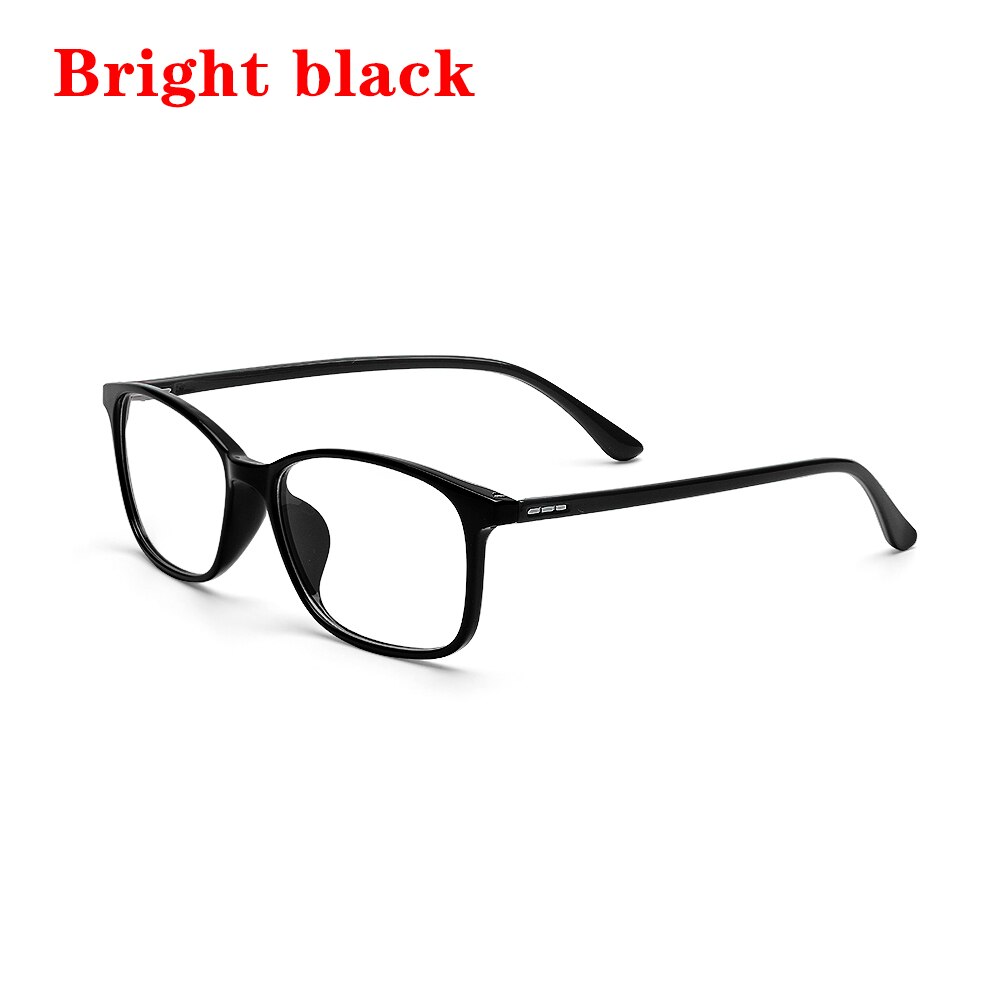 Blue Light Blocking Glasse Anti Blue Rays Computer Glasses Women Men TR90 Anti-UV Radiation Protection Gaming Glasses Eyewear: Bright black