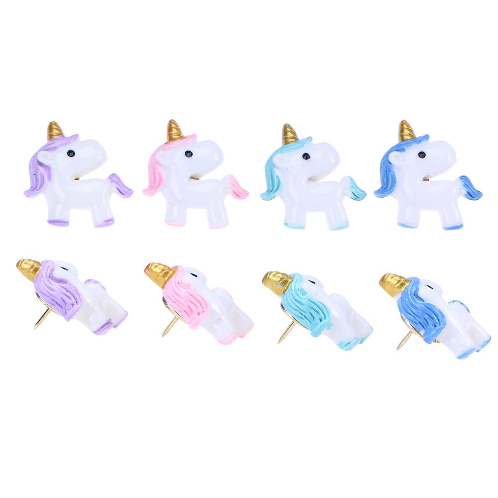 24 Pcs Thumbtacks Adorable Push Drawing for Whiteboard Maps Calendar: Default Title