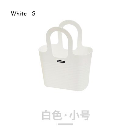 Wash basket, portable shower basket, bathroom toiletries storage basket, Korean cute bath basket: 1