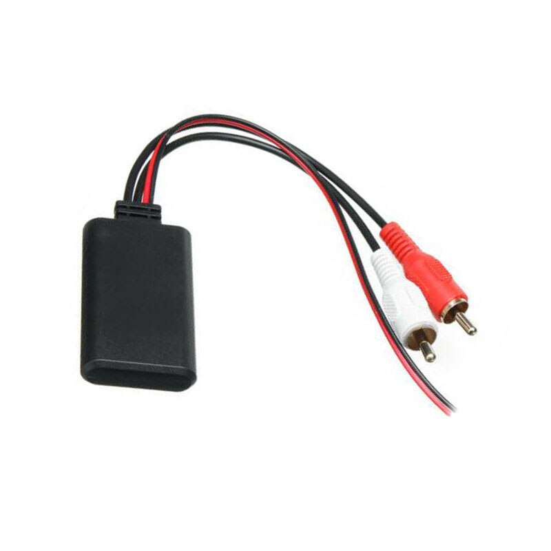Biurlink Universal Car bluetooth Wireless RCA Connection Adapter for Stereo 2RCA AUX IN Music Audio Wireless Cable for Truck