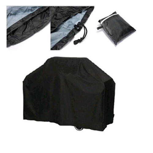 Bbq grill trekk støvtett vanntett grill trekk regn grill solskjerm bbq cover