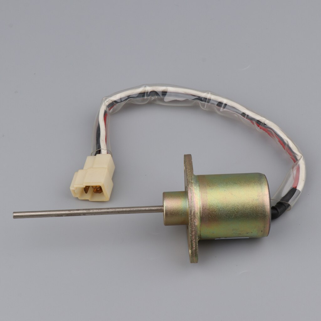 Easy to Install Fuel Stop Shut Off Solenoid SA-4310-12 for Woodward Engine (Cable Length: 27.5cm / 10.83 inch)