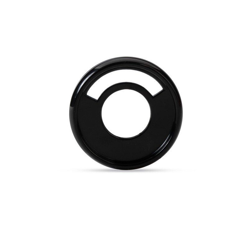 Anneau de reliure en plastique multifonction, 20 pièces, 28mm, trou rond, peut transporter un disque de reliure pour stylo, fournitures de reliure pour ordinateur portable à feuilles mobiles: black