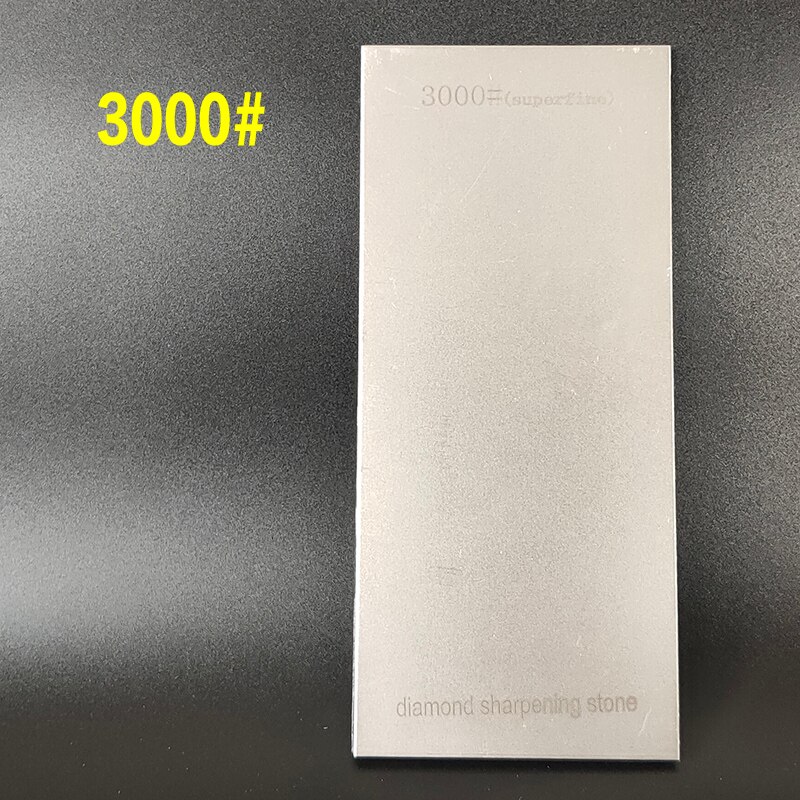 Diamond Sharpening Stone 80~3000 Grit Thin Diamond Sharpener Plate Polishing Disc Abrasive Sharpening Stone Grinding Stones Set: 3000 Diamond