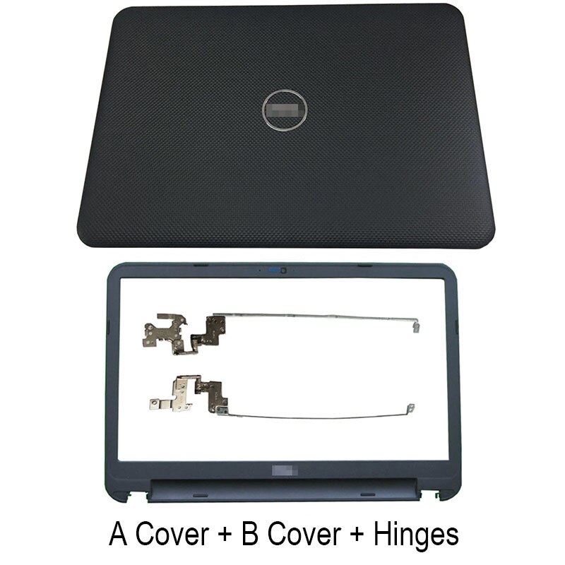 Laptop Lcd Back Cover Voor Dell Inspiron 15R 5521 3521 5535 5537 Voorkant Palmrest Bottom Case Lcd Scharnier zwart 0Xtfgd