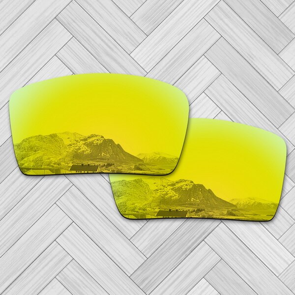 E.O.S 20+ Options Lens Replacement for OAKLEY Eyepatch 2 Sunglass: 24K Golden
