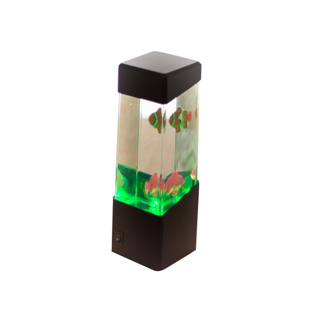 Electric lamp Desk Lamps Magic Animated Jellyfish Colors LED Table Lamp Modern Table Lamp Reading Book Night Light