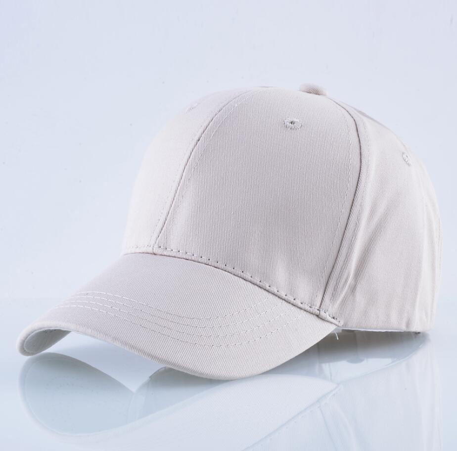 Baseballowy dla obu płci czapki dla mężczyzn kobiety 100% bawełna stałe czapki tirówki czarna czapka typu Snapback kości Mosculino na wolnym powietrzu zwykły regulowana czapka golfowa: Beige