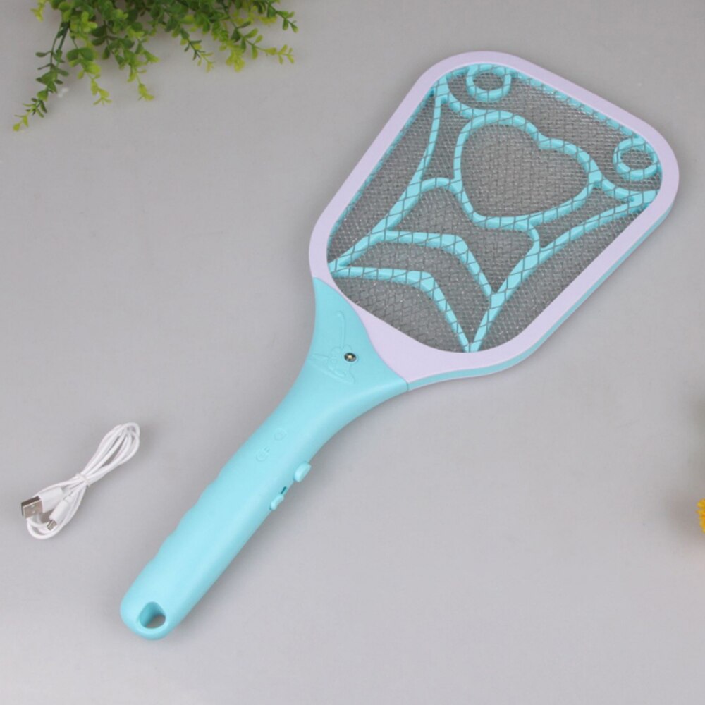 USB Aufladbare Moskito-killer Bug Zapper Schläger mit LED Beleuchtung Sommer Repelente Elektrische Schock Aganist Moskito Falle