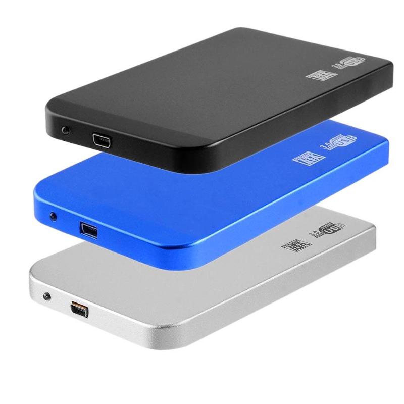 2.5 pollici USB 3.0 SATA SSD Box E ALLOGGIAMENTI PER HDD Caso del Disco Rigido Ultra Sottile In Lega di Alluminio Box Box Caddy Capacità di Sostegno 3TB