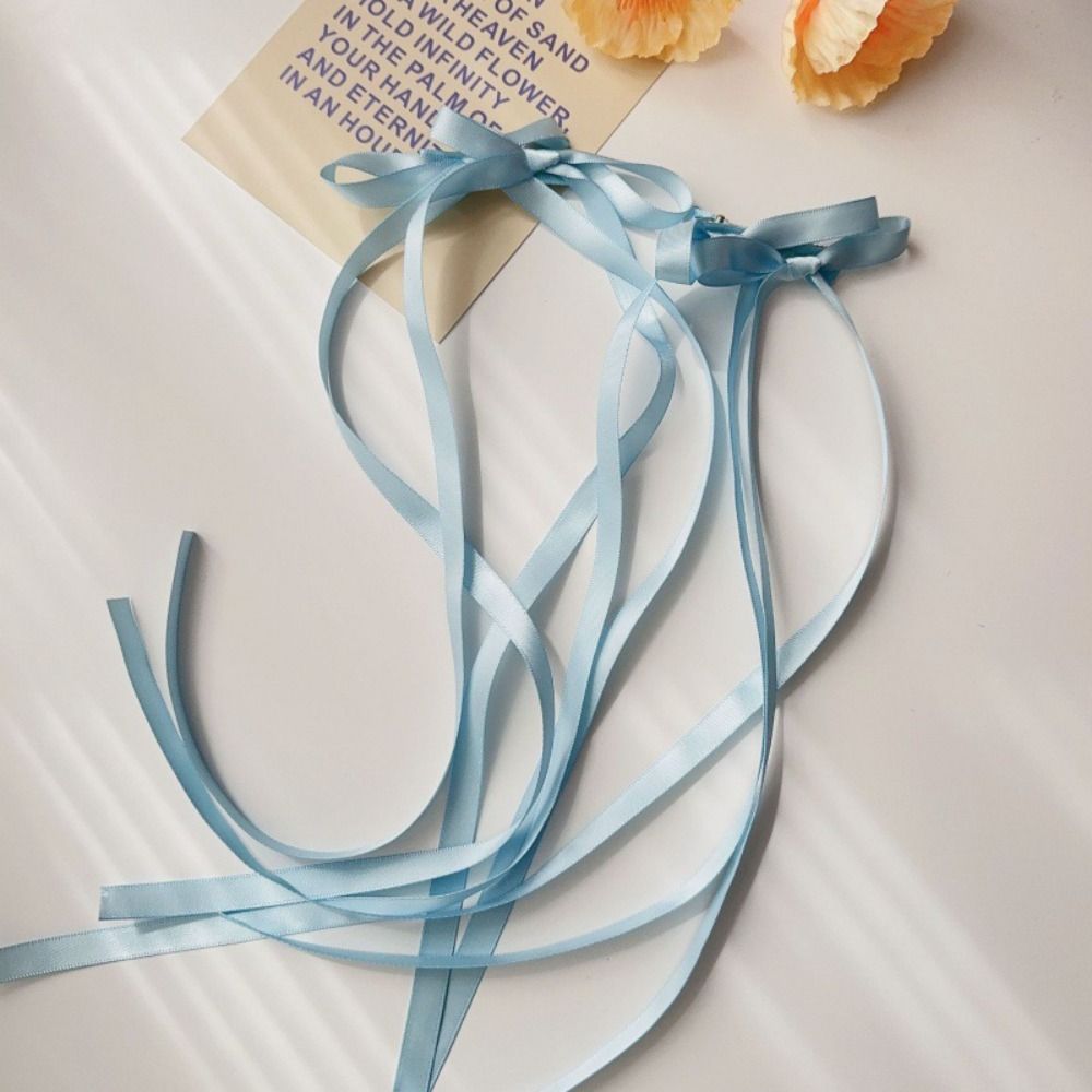 Strik Haarclip Satijnen Lint Bobby Pin Effen Hoofdband Vlechten Haar Tool Schattig Ballet Lente Haarspeldjes Kawaii Haarspelden