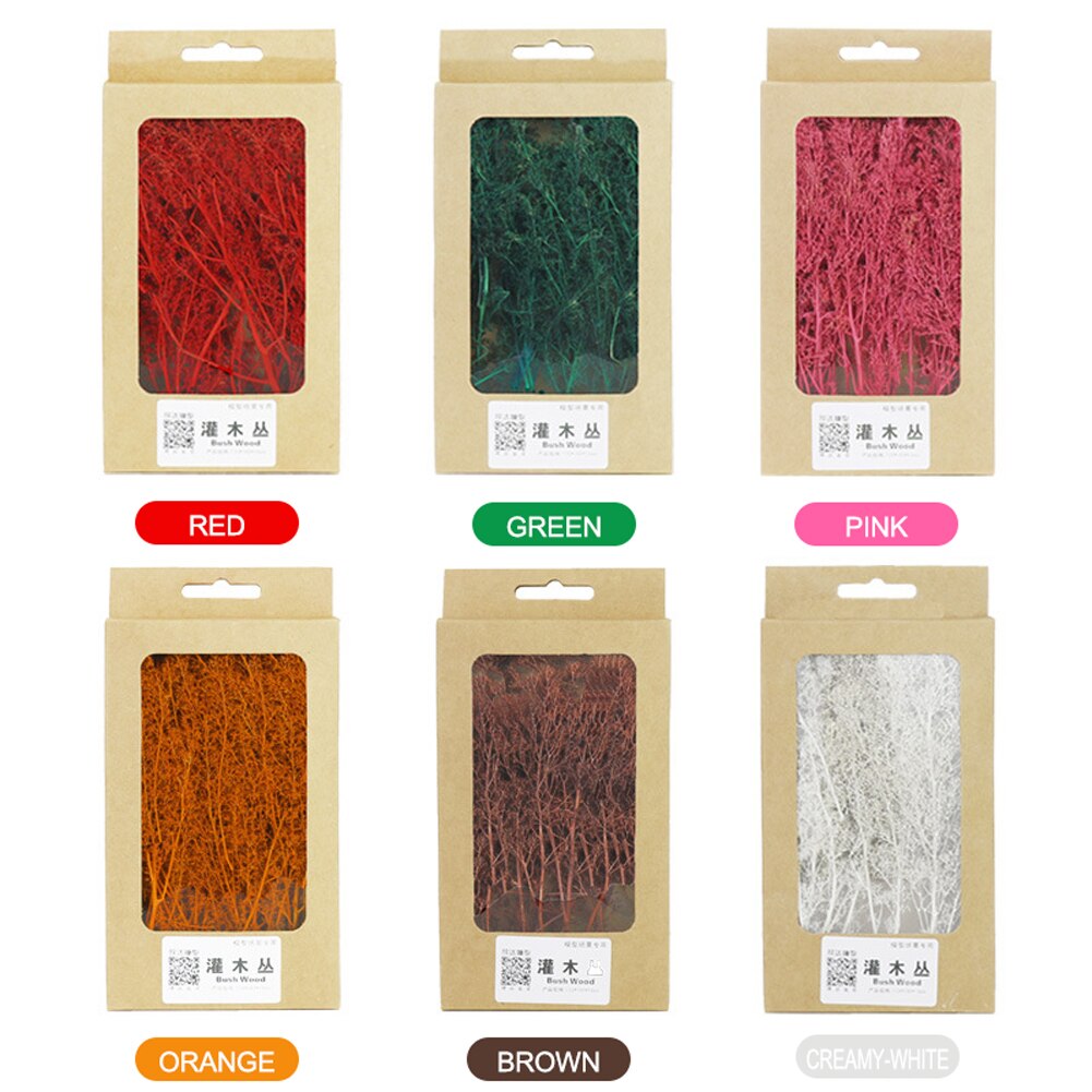 Dry Bush Scene Model Tree Platform Simulation Vegetation DIY Material Sand Table Making Railway Layout Decoration