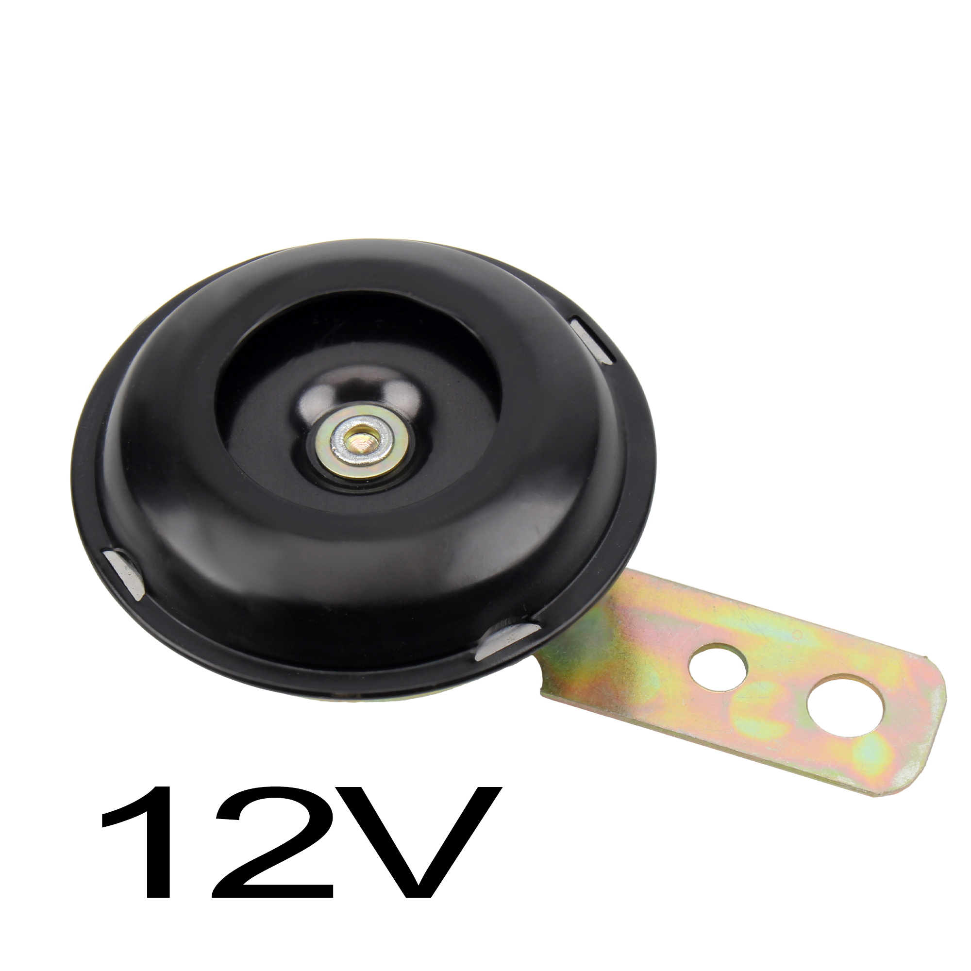 12V 48-60V Scooter E-bike Moto Onderdelen Elektrische Hoorn Motorfiets Elektrische Hoorn 105db Motorfiets Waterdichte Super Hoorn Speaker: Goud