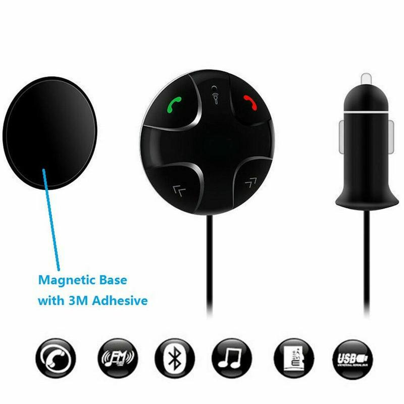 Car Kit Wireless Bluetooth FM Transmitter MP3 Player USB LCD Remote Handsfree Support U Disk TF Player
