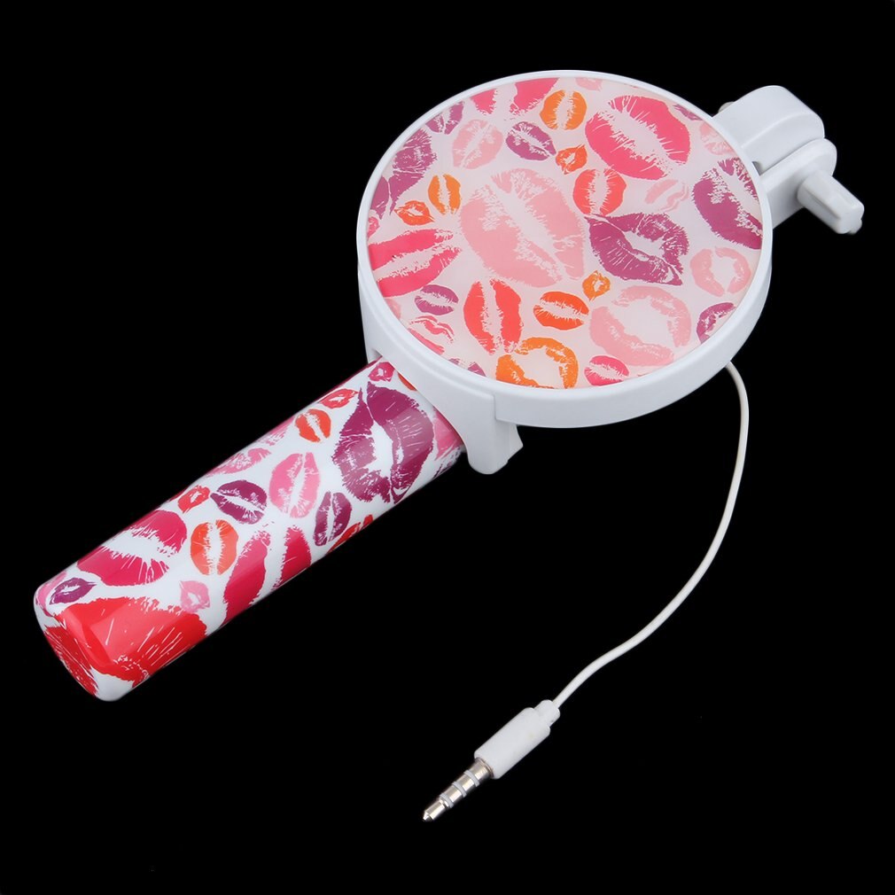 Lippenstift Muster Reise Handheld Kamera Selfie Handy Einbeinstativ Stick
