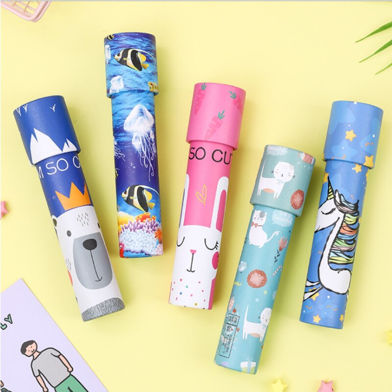 Interactieve Logische Roterende Caleidoscoop Magic Klassieke Educatief Speelgoed Voor Kids Fantasierijke Cartoon Kinderen Speelgoed