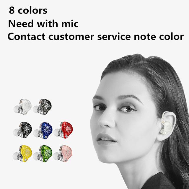 TFZ LIVE 1 HIFI in Ear Wired Earphone Dynamic Driver Monitor Earphone Noise Cancelling earplugs Detachable Cable 0.78mm 2 pin: MIC Online contact