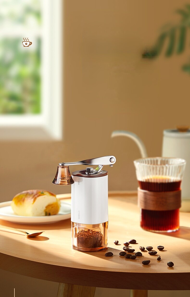 2022 Rvs Hand Aangezwengeld Koffiemolen Huishoudelijke Kleine Koffie Apparaat Body Wassen Koffiemolen