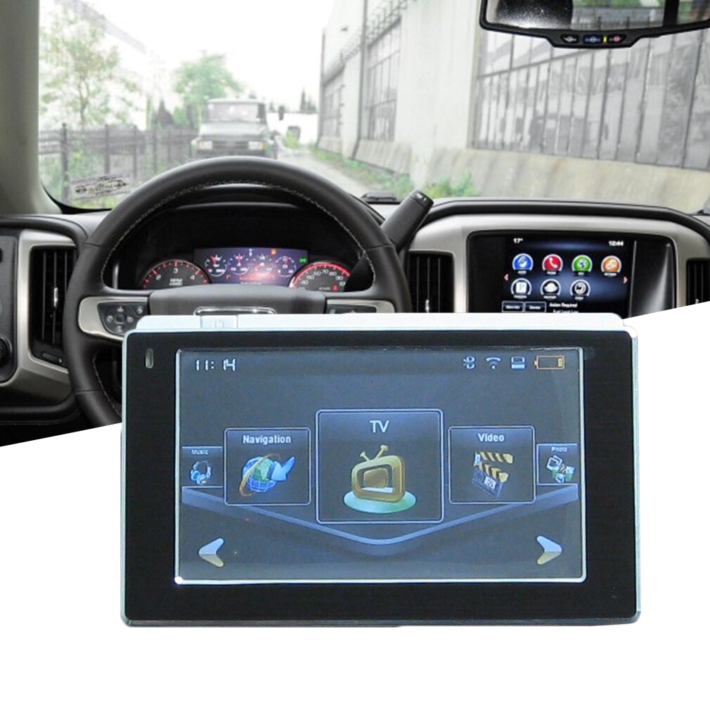 5" Car GPS Navigation System Navigator SAT NAV 8GB Free Maps Update MP4 SpeedCam