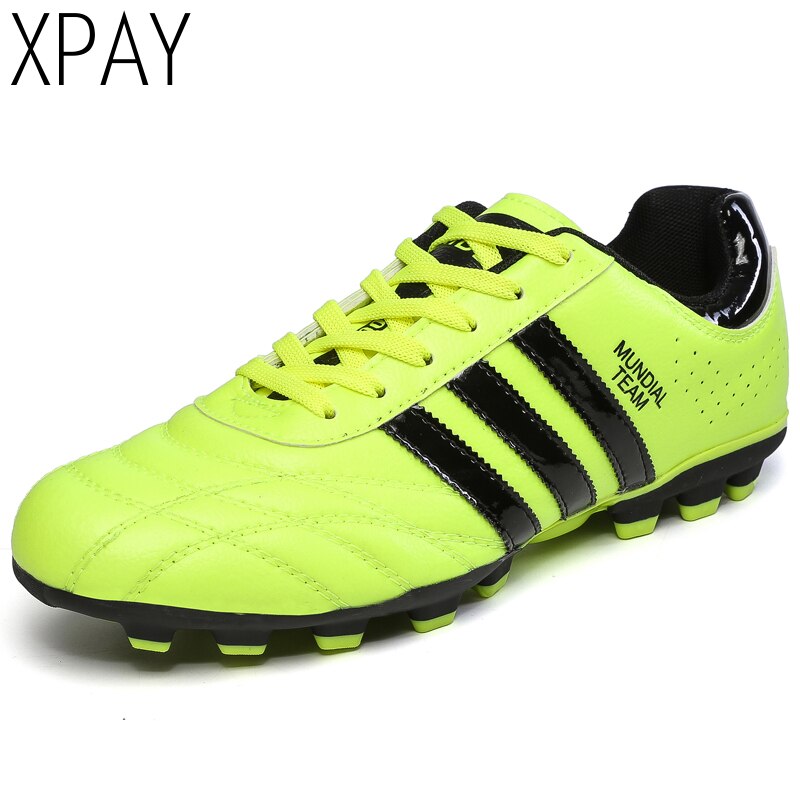 Voetbalschoenen voor heren, hoge enkel, voetbalschoenen met lange spikes, outdoor trainingsschoenen voor heren en dames