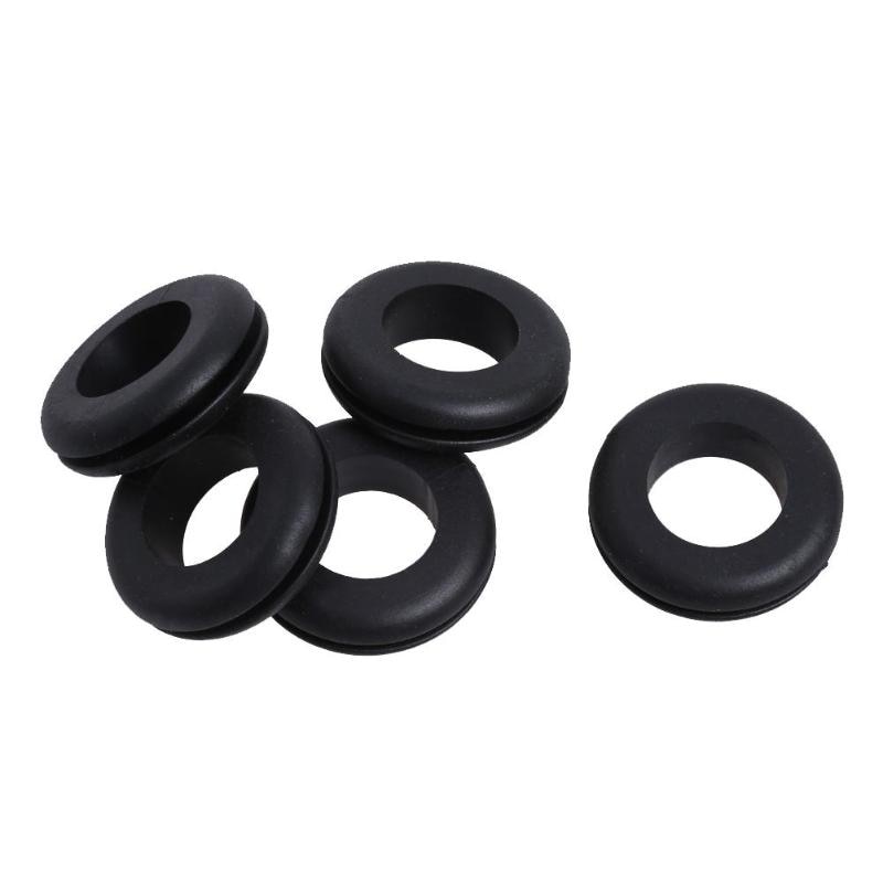50/100pcs Rubber Grommet Blanking Hole Wiring Cable Gasket Rubber Seal Assortment Set For Protects Wire Cable Hardware Tools