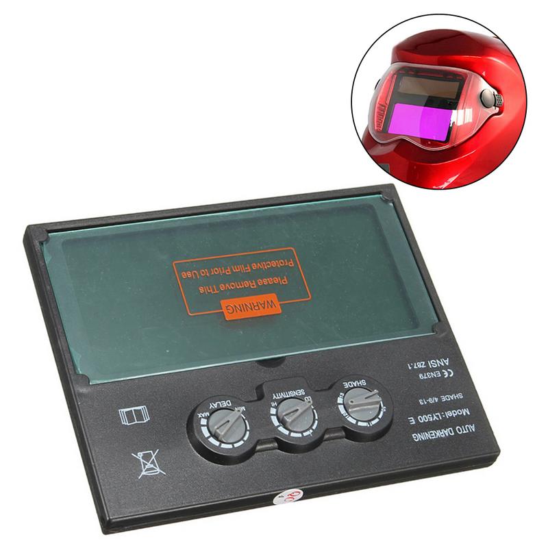 Solar Auto Darkening Welding Helmet Automatic Welding Mask Mig Tig Arc Welding Shield Soldering Work
