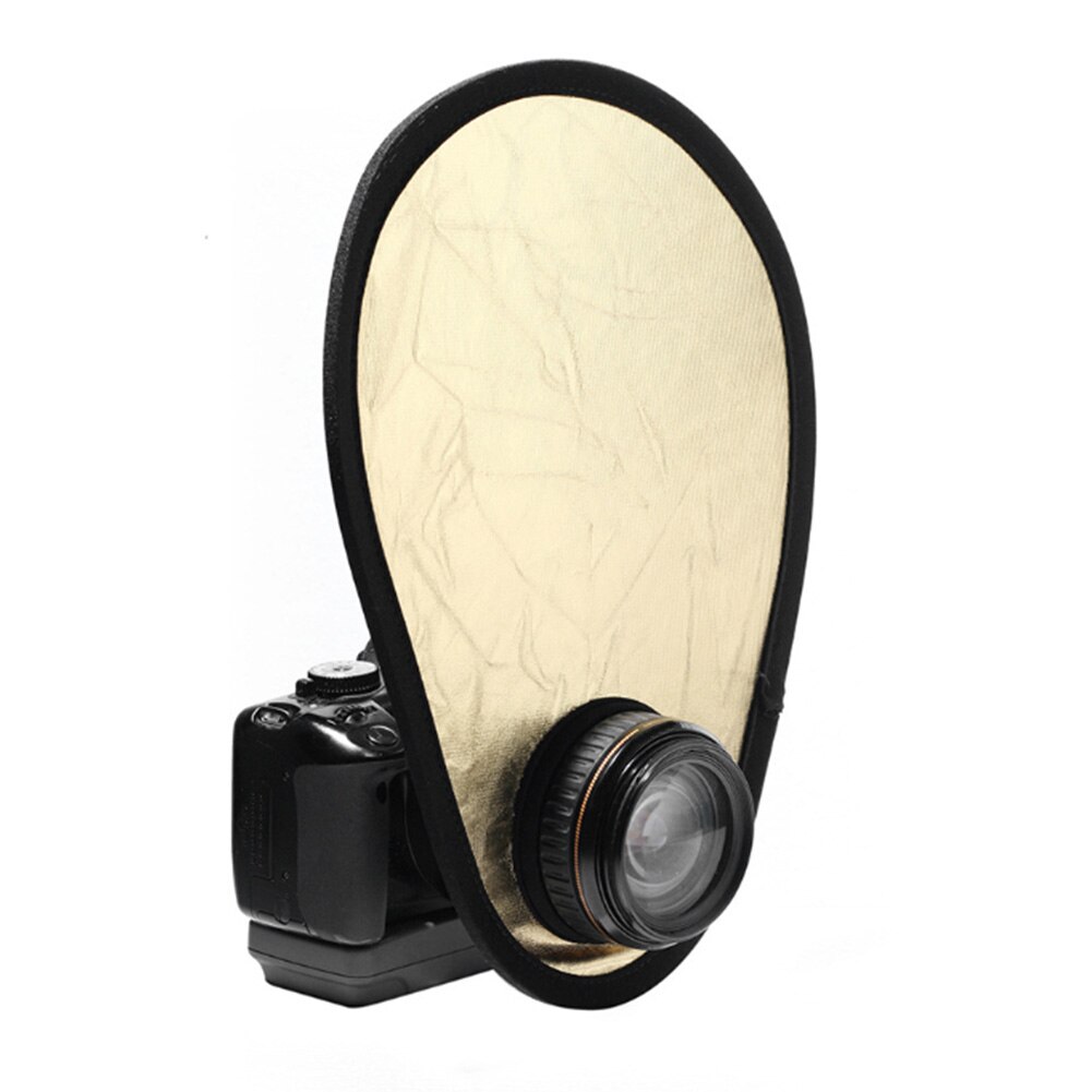 2 In 1 Inklapbare Draagbare Goud Zilver Foto Reflector Fotografie 30Cm Tool Universele Mini Video Levert Zonsondergangen Photostudio