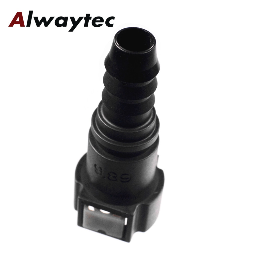 9.89mm SAE10 fuel hose fitting Oil pipe connectors adpators fuel line quick connector for fuel injector
