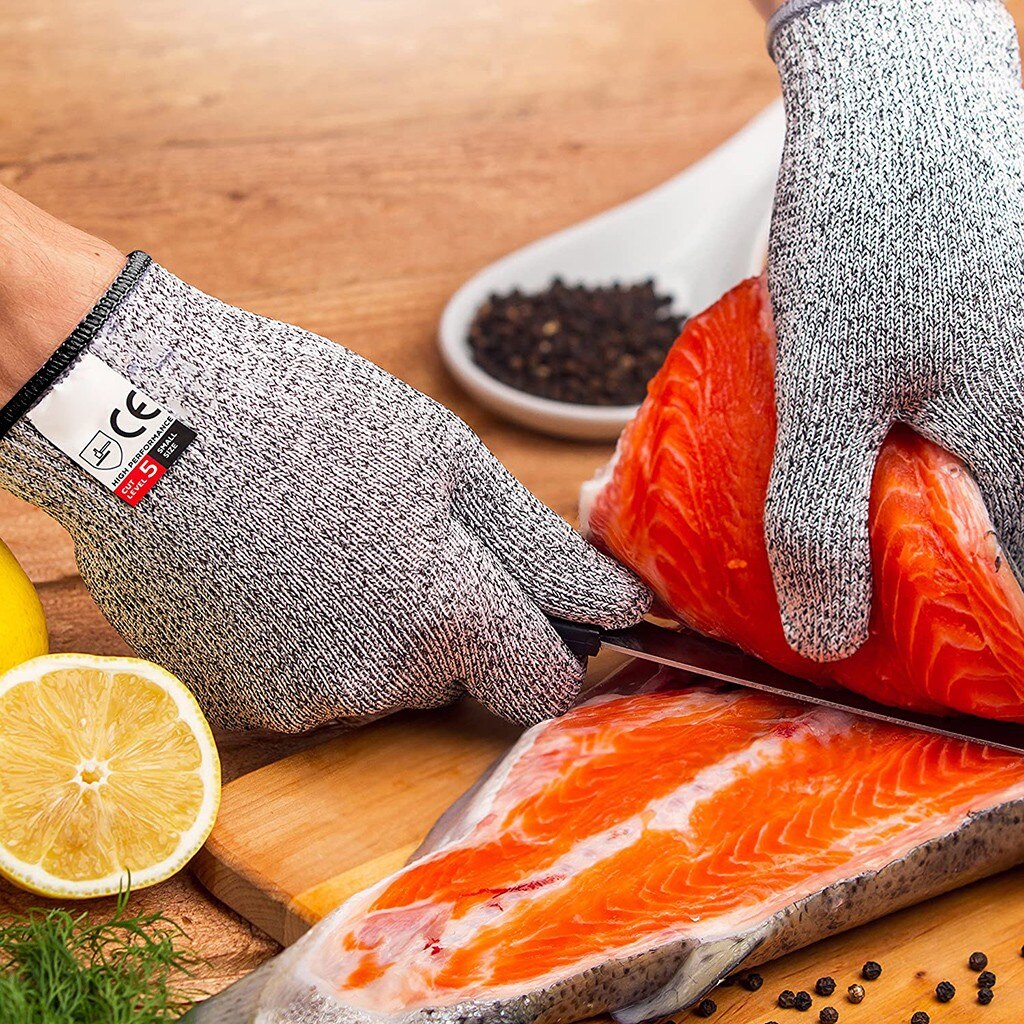 1 paire cuisine résistant aux coupures main gant ménage alimentaire Grade 5 niveau Protection sécurité travail gants # W5