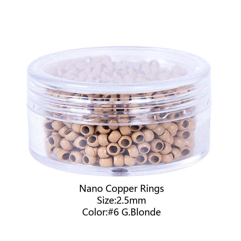 1000 Stuks/Fles Micro Ringen Buizen Micro Ringen Links Kralen Voor Ik Tip Haarverlenging Gereedschap Microchip Reforzado Para Extensiones: Zilver