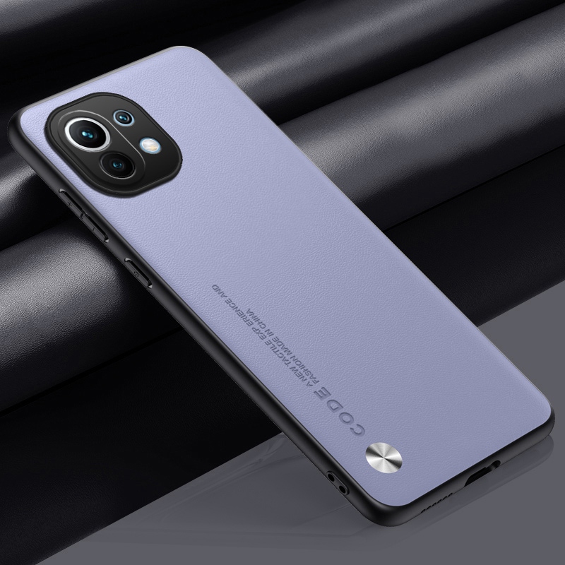 Luxury Leather Case For Xiaomi Mi 11 Lite 5G NE 11T Pro Mi11 Back Cover Silicone Protection Phone Case For Xiaomi Mi 11i 11 i