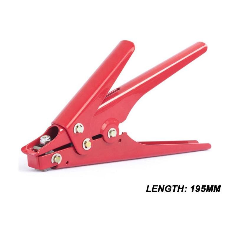 High Carbon Steel Automatic Tension Nylon Zip Cable Tie Hand Tools Fastening Strapping Cutting Cables Wires Clamp Pliers
