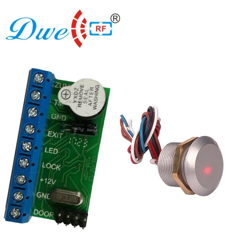 125 khz wiegand 26 mini rfid reader adgangskontrol mini standalone rfid controller 10 stk  tk4100 rfid tags