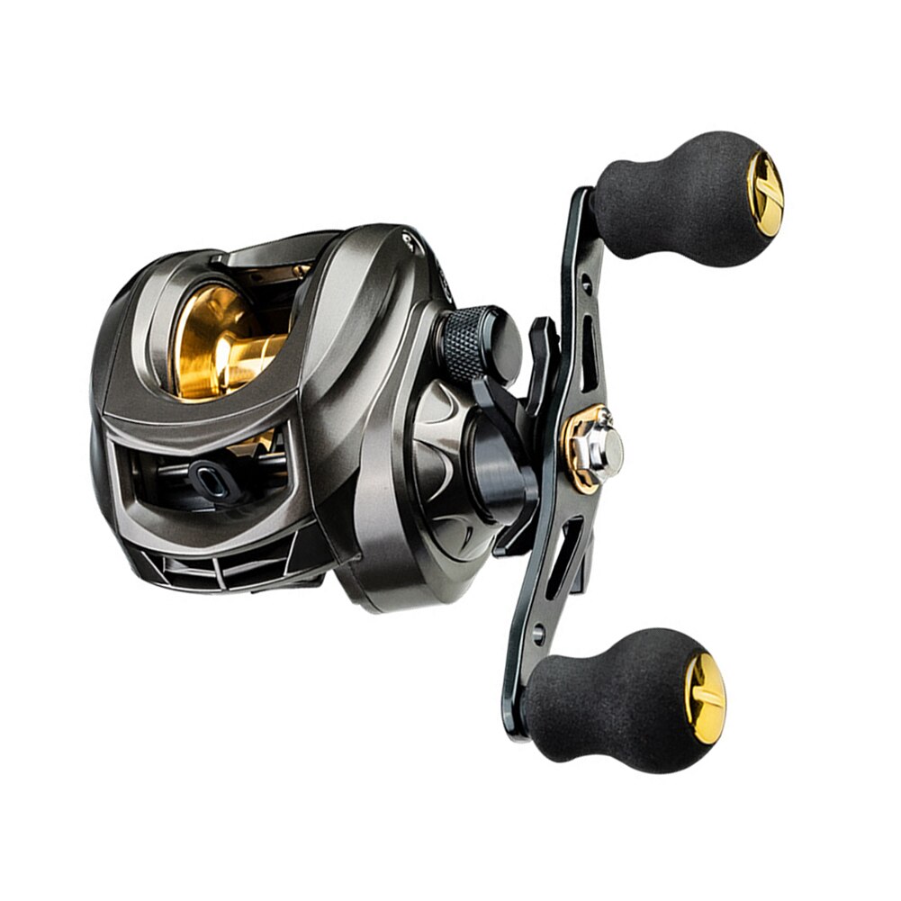 Metal Spool Baitcasting Vissen Baitcasting Reel Alle Metalen Spool Max Drag Fishing Wheel Magnetische Metalen Casting reel: 	AK2000 right hand