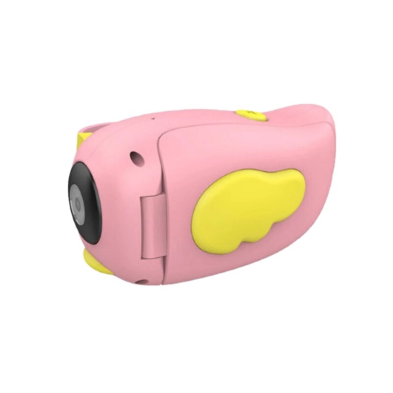 Videocámara Digital para niños, cámara de vídeo con enfoque automático de 15M píxeles, grabación de vídeo con temporizador, pegatina de filtros incorporada