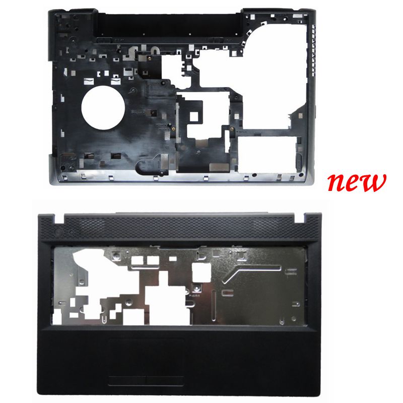 GZEELE for Lenovo IdeaPad G500 G505 G510 Upper Palmrest Case & Bottom Case Cover