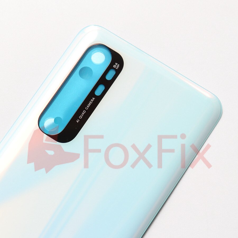 Back Glass Cover Voor Xiaomi Mi Note 10 Lite Batterij Cover Terug Glas Panel Mi Note10 Lite Achter Behuizing Deur case Vervanging