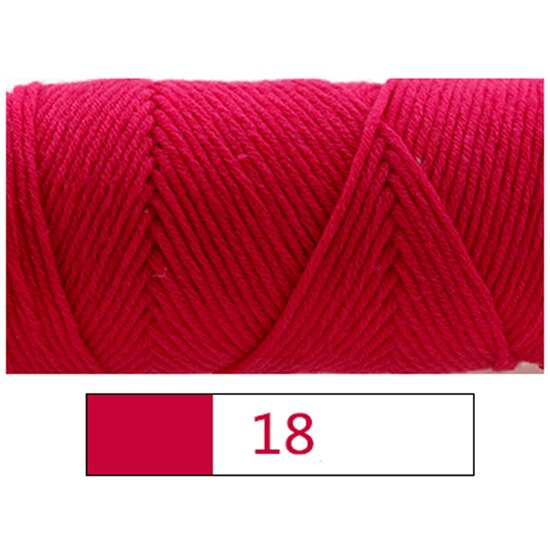 10 Pcs / Lot Lovers Cotton Natural milk cotton thick yarn for knitting Baby wool thread crochet hand knitting yarn cotton yarn: NO 18 Colour