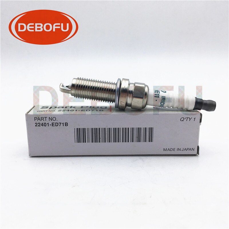 Bougies d'allumage doubles en Iridium, 10 pièces/lot, pour Nissan Sylphy Tiida Versa 1.6