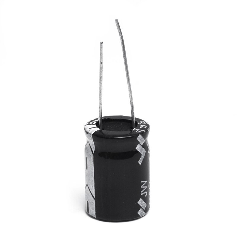 Condensateur électrolytique en aluminium 400V noir, 15 pièces, 33UF et 47UF
