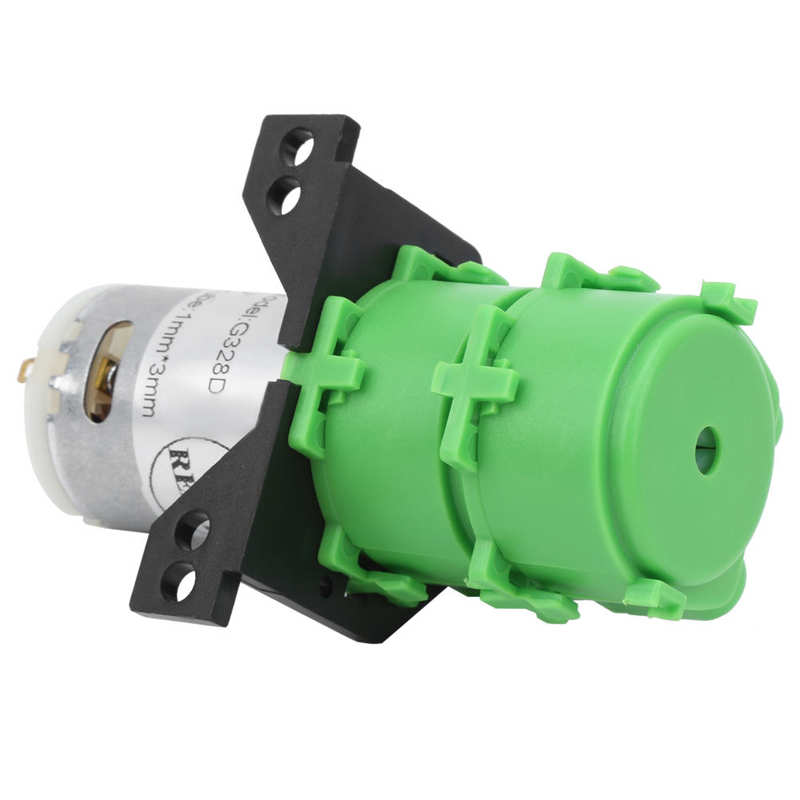 Peristaltic Pump Mini Dual Head Dosing Water Circulating With 1X3mm For Viscous Non Viscous Liquid Fish Tank Pump