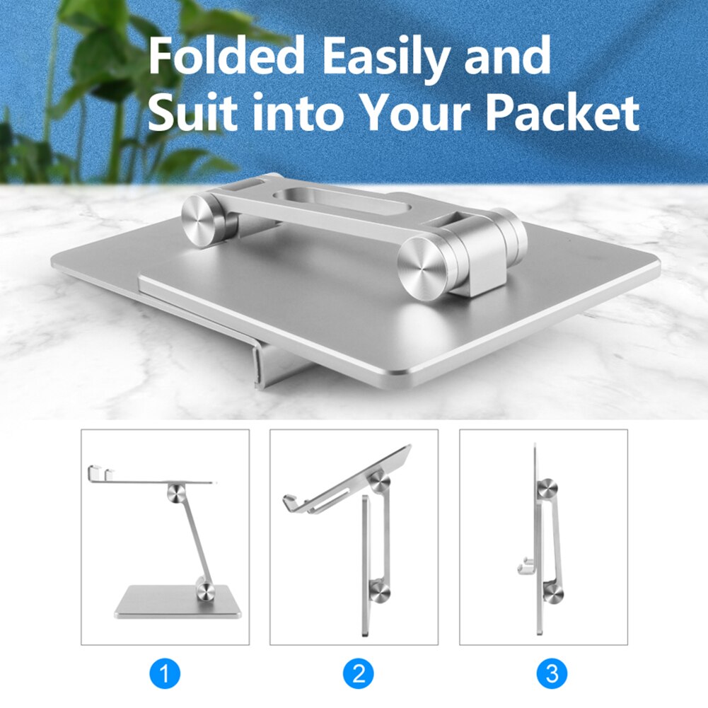 Tablet Stand Aluminum Desktop Adjustable Stand Foldable Phone Holder For iPad Pro 12.9 11 Air Mini iPhone Samsung Xiaomi