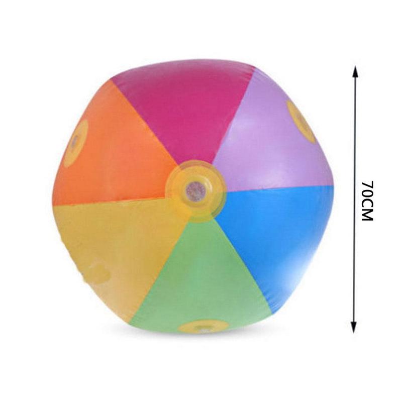 Grappige Opblaasbare Spray Water Bal Kinderen Zomer Zwembad Ballen Strand Spelen Outdoor Spelen De Smash Speelgoed Gazon t3P3
