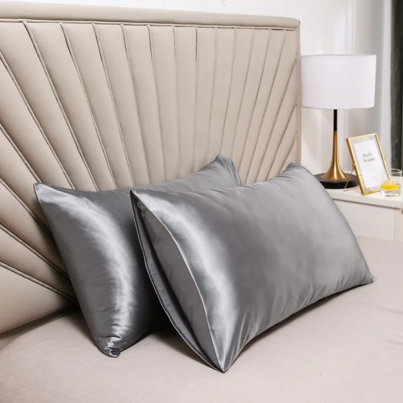 Kussensloop 100%  zijden kussenslopen zijdezachte satijnen kussensloop voor een mooi kussen, comfortabele kussensloop voor woondecoratie