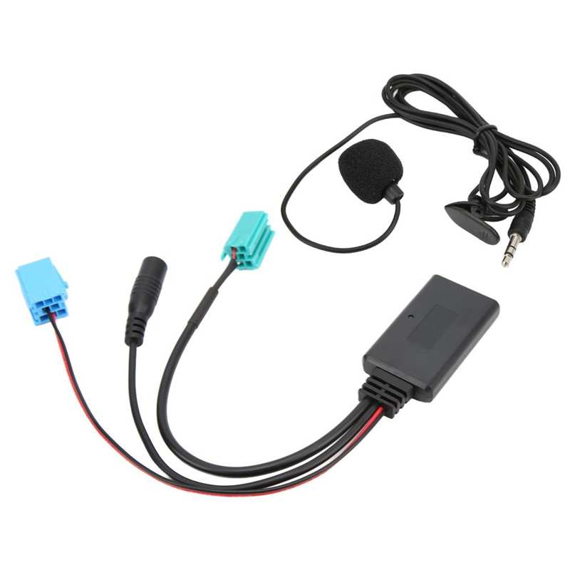 Bluetooth Aux In Adapter Handsfree Microfoon Clear Sound Voor Auto
