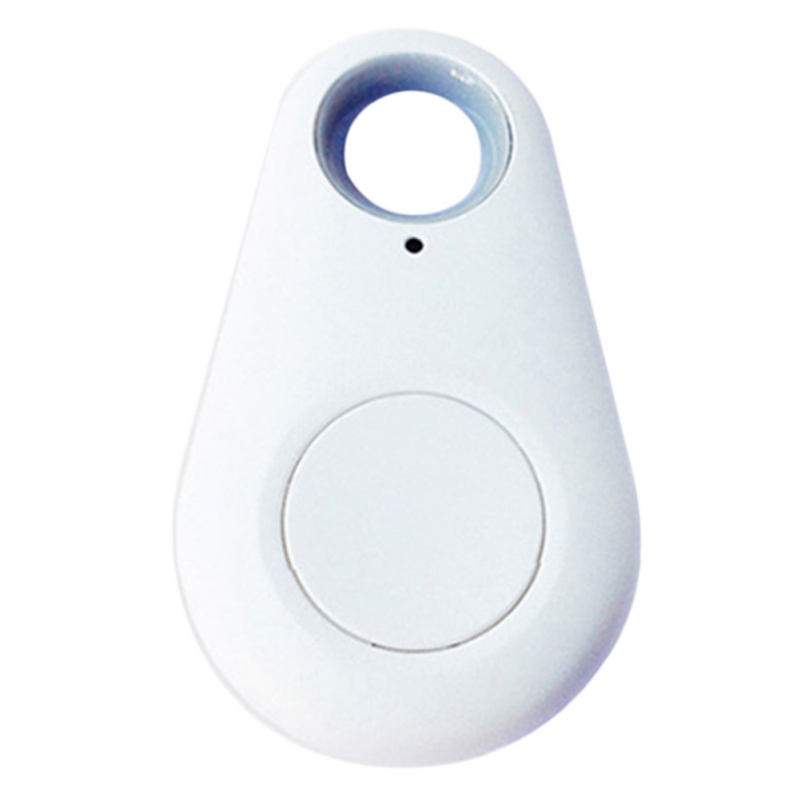 Anti verloren alarm Smart Tag Bluetooth Tracker Kind Tas Portemonnee Key Finder GPS Locator Alarm Hond Tracker: WHITE