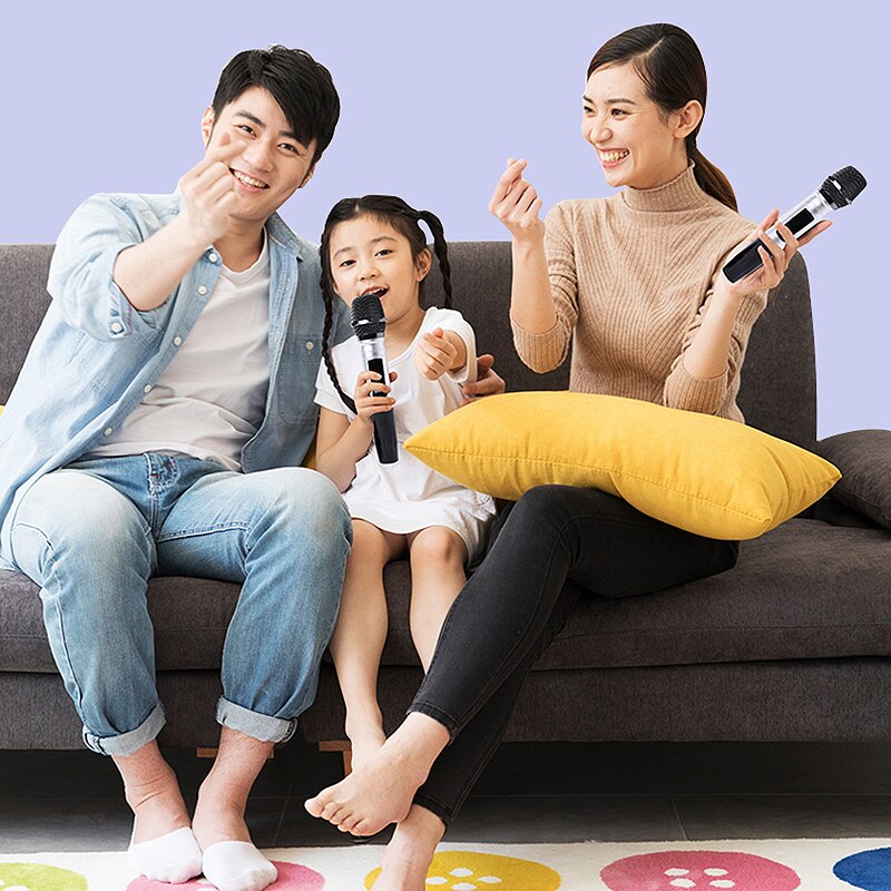 for TV Computer Mobile Phone Microphone Home Bluetooth K Song Machine