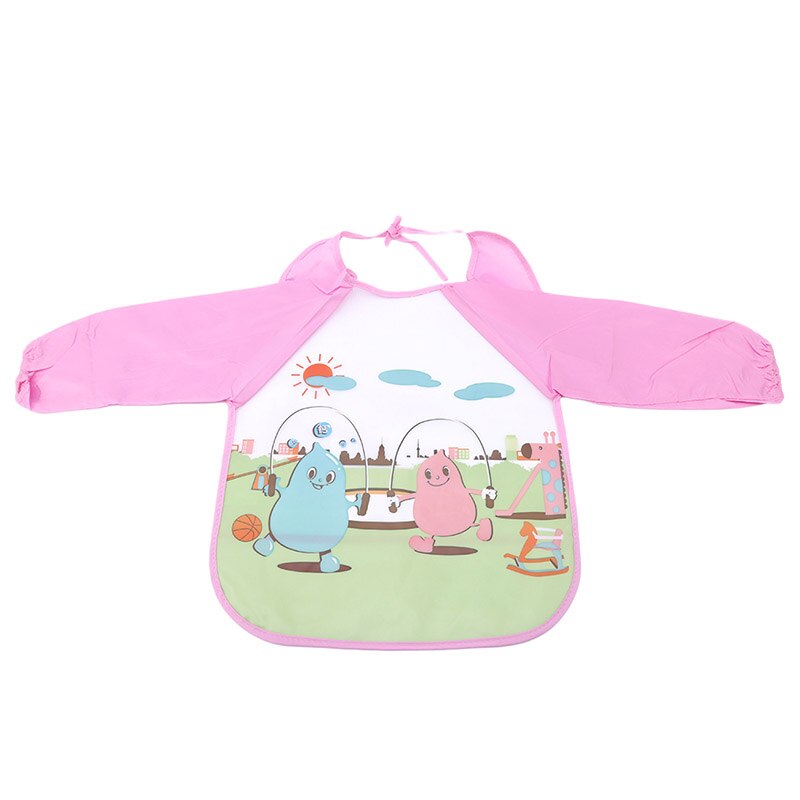 0-3Y Waterdichte Baberos Bavoir Slabbetjes Kinderen Schort Lange Mouw Voeden Kiel Slabbetjes Kinderen Eten Borstplaat Baby Burp Kleding