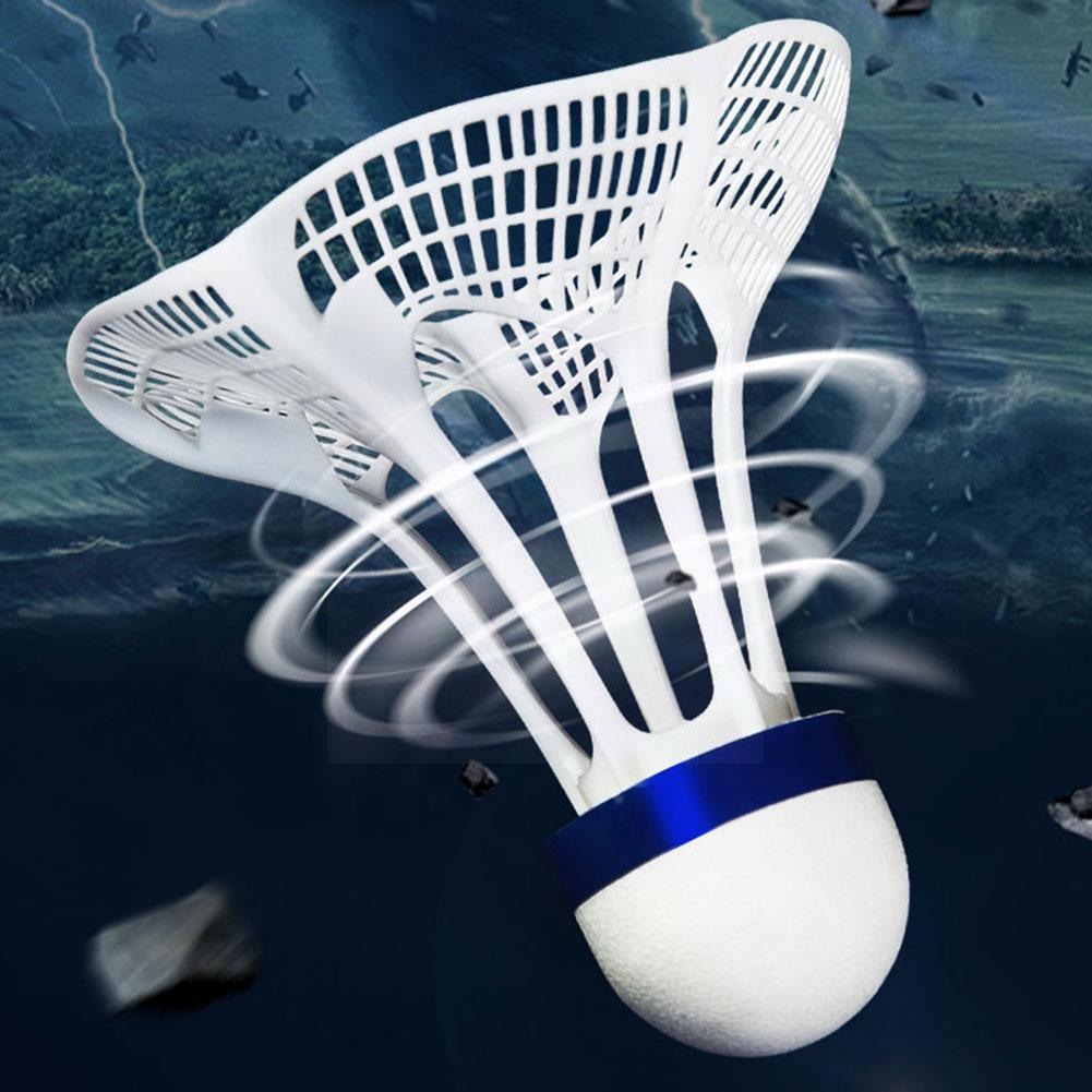 3pcs/set Outdoor Badminton Airshuttle Plastic Nylon Ball For Training Indoor Feather Shuttlecock Birdies Resistance Wind Ba P3f9